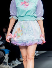 Load image into Gallery viewer, SALE Pastel rainbow music note skirt - Lovely Dreamhouse sample size S