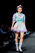 Load image into Gallery viewer, SALE Pastel rainbow music note skirt - Lovely Dreamhouse sample size S