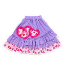 Load image into Gallery viewer, SALE Lovecore lollipop ruffle below-knee skirt - Lovely Dreamhouse sample - size S