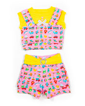 Load image into Gallery viewer, Kidcore toy high waisted hotpants - Lovely Dreamhouse - Made to order