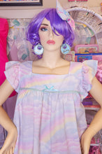 Load image into Gallery viewer, Pastel rainbow fairy spank kei pajama set, made to order