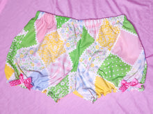 Load image into Gallery viewer, Retro pastel faux patchwork kitsch bloomers, size 2X