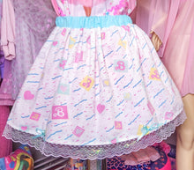 Load image into Gallery viewer, 90's doll memphis fairy spank kei skirt plus size XL 2X 3X