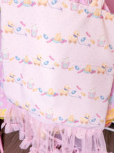 Load image into Gallery viewer, Teddy bear sweet lolita tote bag, lace lovecore crossbody
