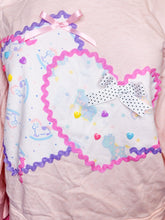 Load image into Gallery viewer, Spank! Kei pullover sweatshirt, 80's applique size large