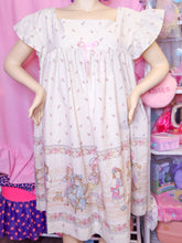 Load image into Gallery viewer, Victorian doll upcycled soft girl nightie dress plus size 4X