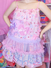 Load image into Gallery viewer, Kawaii bunny lolita tank top, maximalist hime gyaru size XL
