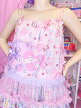 Load image into Gallery viewer, Kawaii bunny lolita tank top, maximalist hime gyaru size XL