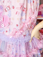 Load image into Gallery viewer, Kawaii bunny lolita tank top, maximalist hime gyaru size XL