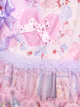 Load image into Gallery viewer, Kawaii bunny lolita tank top, maximalist hime gyaru size XL