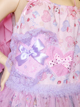 Load image into Gallery viewer, Kawaii bunny lolita tank top, maximalist hime gyaru size XL