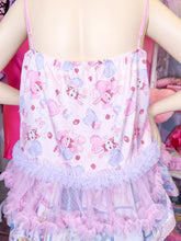 Load image into Gallery viewer, Kawaii bunny lolita tank top, maximalist hime gyaru size XL