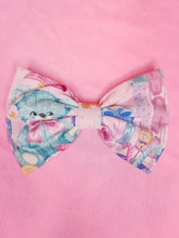 Load image into Gallery viewer, Sweet lolita teddy bear hair bow, kawaii fairy kei