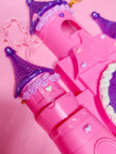 Load image into Gallery viewer, Pink oversized frosted castle necklace, fairy spank kei decora B GRADE