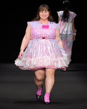 Load image into Gallery viewer, SALE Sequin heart dress - Lovely Dreamhouse - SAMPLE size 2X