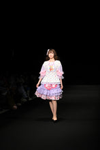 Load image into Gallery viewer, SALE Lovecore lollipop ruffle below-knee skirt - Lovely Dreamhouse sample - size S