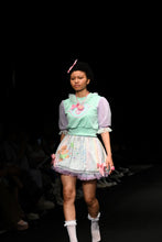 Load image into Gallery viewer, SALE Pastel rainbow music note skirt - Lovely Dreamhouse sample size S