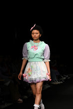 Load image into Gallery viewer, SALE Pastel rainbow music note skirt - Lovely Dreamhouse sample size S