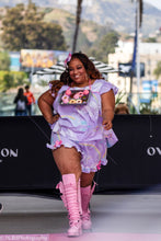 Load image into Gallery viewer, Unicorn rainbow fairy spank kei pajama set, made to order