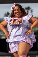 Load image into Gallery viewer, Unicorn rainbow fairy spank kei pajama set, made to order