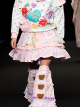 Load image into Gallery viewer, Pastel collage ruffle skirt - Lovely Dreamhouse sample - Size small/medium