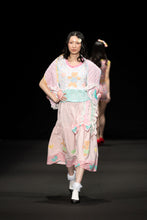 Load image into Gallery viewer, SALE Teddy bears and stripes ruffle maxi skirt - Lovely Dreamhouse sample - size small/medium