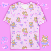 Load image into Gallery viewer, pink ballerina bear t-shirt