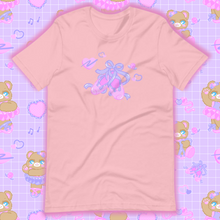 Load image into Gallery viewer, pink t-shirt with ballet slippers