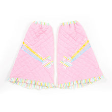 Load image into Gallery viewer, Shooting star gingham legwarmers - Lovely Dreamhouse - Made to order