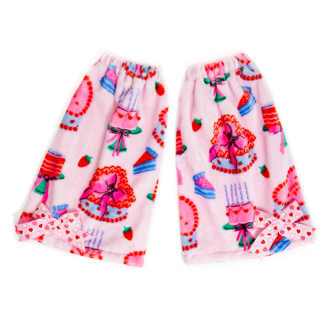 Lovecore heart cake legwarmers,valentine's day