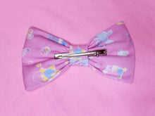 Load image into Gallery viewer, Little Twin Stars unicorn glitter hair bow