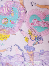 Load image into Gallery viewer, 80&#39;s ice skating doll flannel bucket tote bag