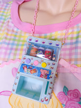 Load image into Gallery viewer, Blue Japan SparkleFizz vending machine chunky bling maximalist necklace