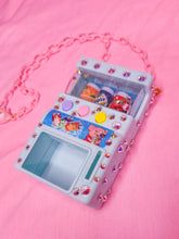 Load image into Gallery viewer, Blue Japan SparkleFizz vending machine chunky bling maximalist necklace