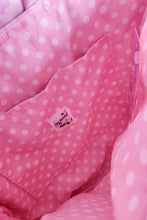 Load image into Gallery viewer, 90&#39;s ballerina doll upcycled spank kei quilted tote bag