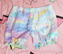 Load image into Gallery viewer, Pastel patchwork fairy kei bloomers, size L