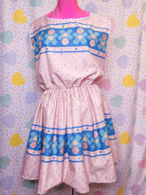Load image into Gallery viewer, SALE Fischer-Price vintage baby fabric retro dress, size XL/2X