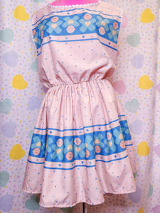 Fischer-Price vintage baby fabric retro dress, size XL/2X