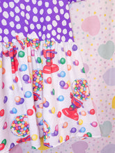 Load image into Gallery viewer, Upcycled Lisa Frank upcycled bedsheet dress, size XL/2X