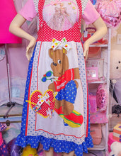 Load image into Gallery viewer, Retro bear fairy spank kei jumper skirt, size M/L