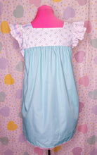 Load image into Gallery viewer, Books and floral teddy bear fairy spank kei nightie dress, size M L