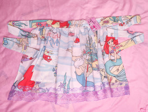Little Mermaid apron, 90's fairy spank kei