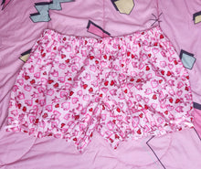 Load image into Gallery viewer, Glitter lovecore Valentine fairy kei bloomers, size XS 2X