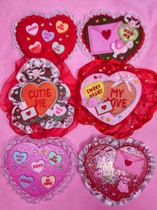 Chocolate bear lovecore Valentine 2-way clip brooch