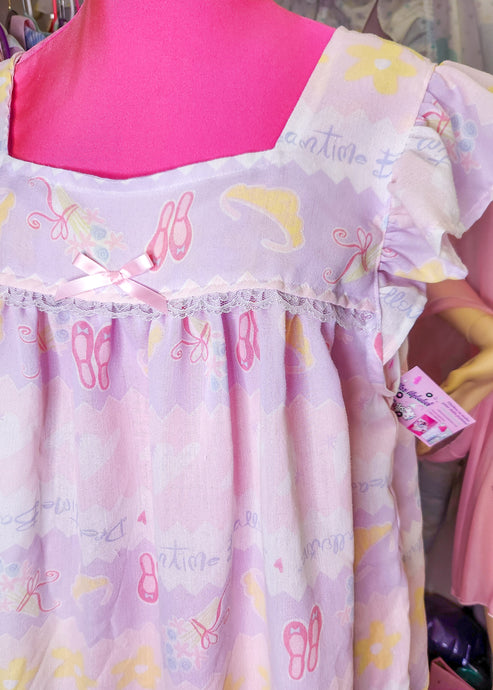 90's ballerina doll fairy spank kei nightie dress, Y2K size 2X
