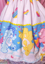 Load image into Gallery viewer, Care Bears rainbow heart 80s fairy kei, size 4X