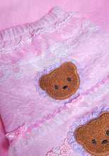 Load image into Gallery viewer, Teddy bear lace legwarmers - Lovely Dreamhouse - Made to order