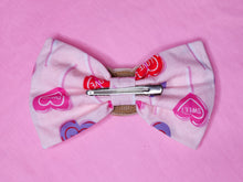 Load image into Gallery viewer, Heart lollipop lovecore Valentine&#39;s Day hair bow