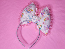 Load image into Gallery viewer, Unicorn shopping fairy kei puffy bow headband