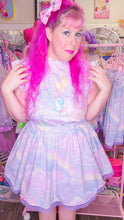 Load image into Gallery viewer, Pastel rainbow fairy spank kei skirt plus size 2X 3X 4X